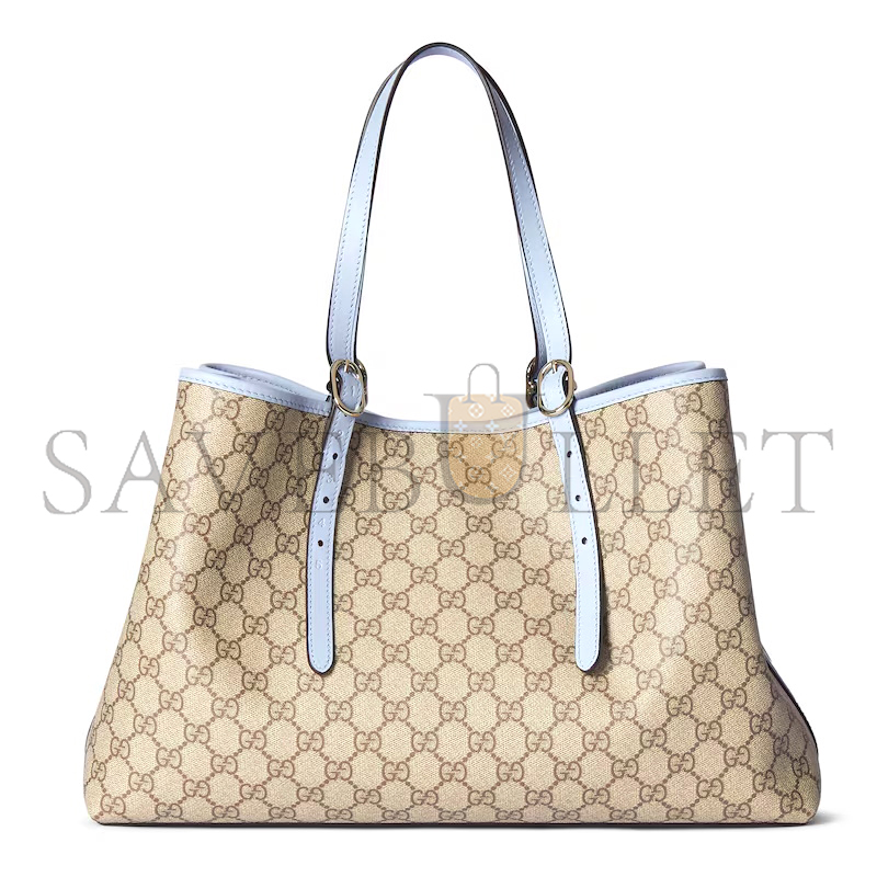 GUCCI GG EMBLEM LARGE TOTE BAG 815213FAD6L9862 (38*25*15cm)